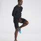 M AIROLITE RUN LONG SLEEVE - חולצת ריצה טי אירולייט - שרוול ארוך לגברים בצבע שחור
