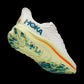 Hoka Kawana - נעלי ספורט גברים הוקה קאוואנה בצבע לבן/זרחני בהיר