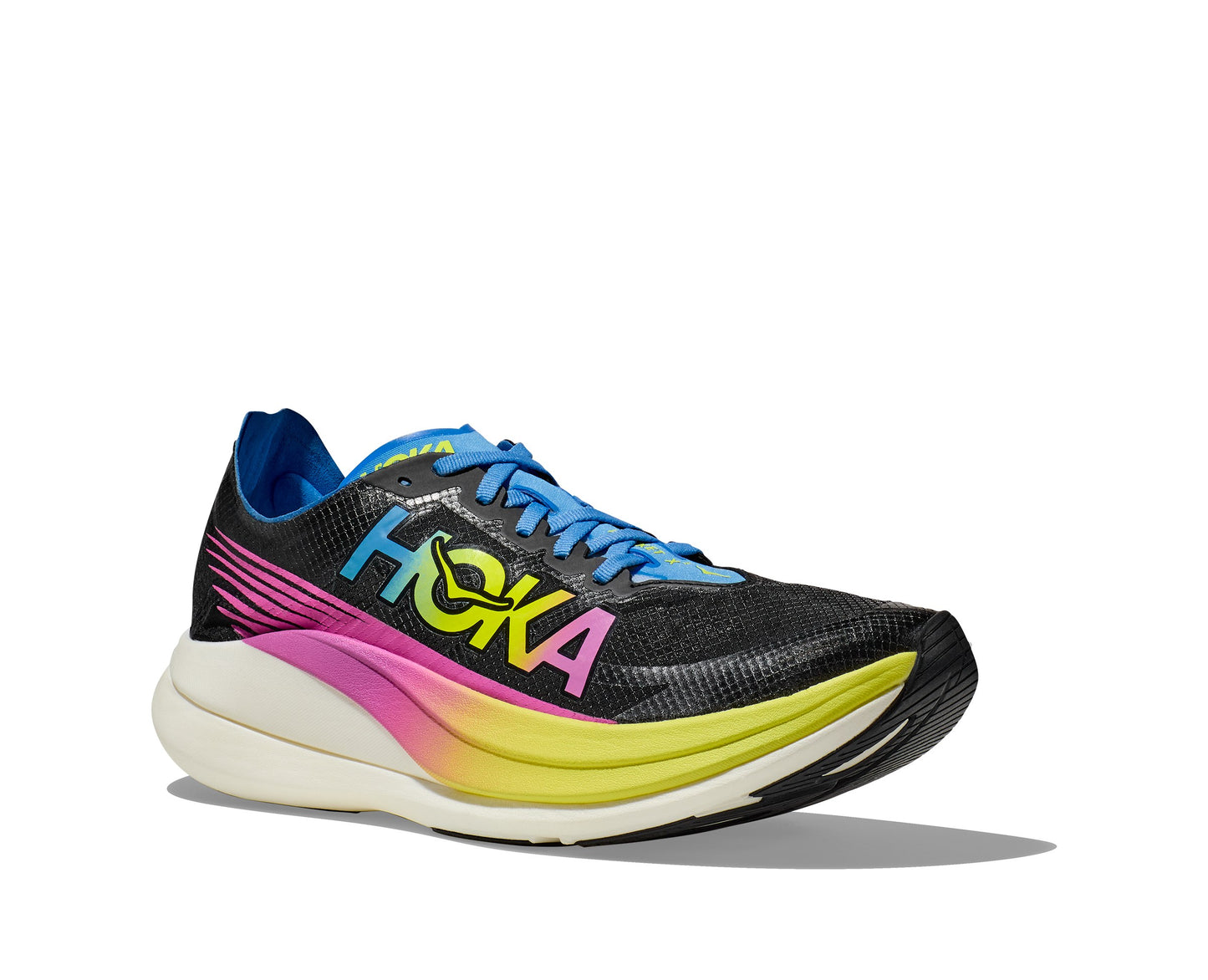 HOKA ROCKET X 2 - נעלי ספורט הוקה רוקט איקס 2 בצבע שחור/מולטי