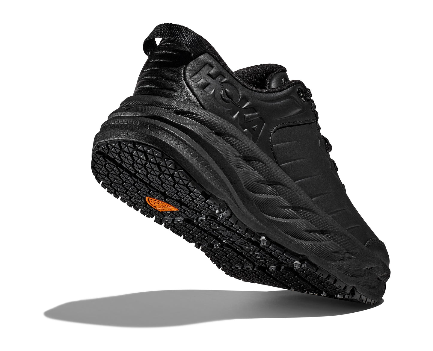 Hoka Bondi SR Wide - נעלי ספורט גברים הוקה בונדי אס-אר רחבות בצבע שחור/שחור