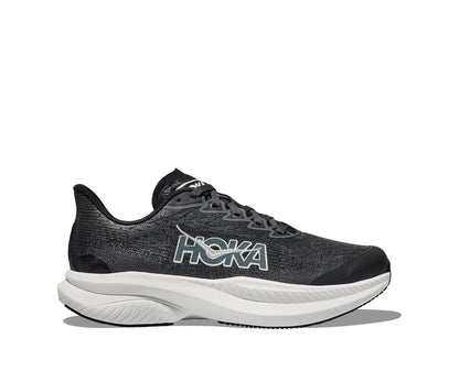 HOKA MACH 6 Y - נעלי הוקה יוניסקס לנוער מאך 6 שחור/לבן