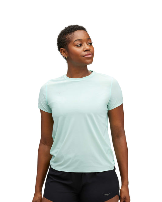 AIROLITE RUN SHORT SLEEVE - חולצת ריצה לנשים טי אירולייט - שרוול קצר